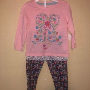 Adorable matching t and pants